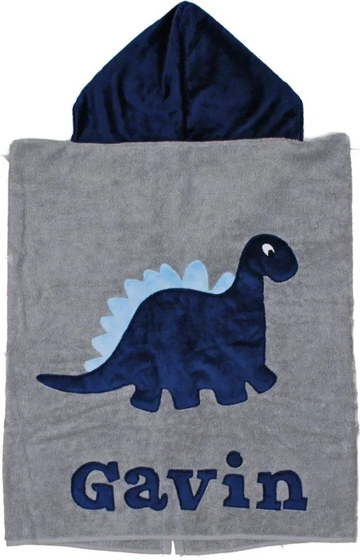 Dinosaur Hooded Towel