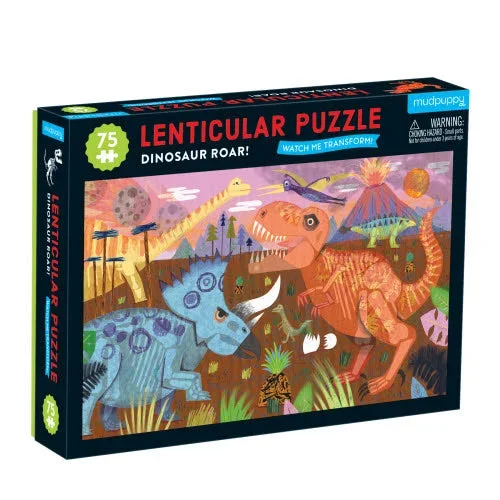 Dinosaur Roar Lenticular Puzzle