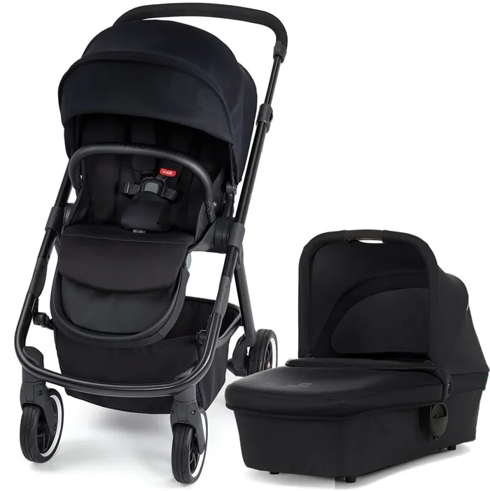 Diono Excurze Stroller & Carrycot – Black Midnight