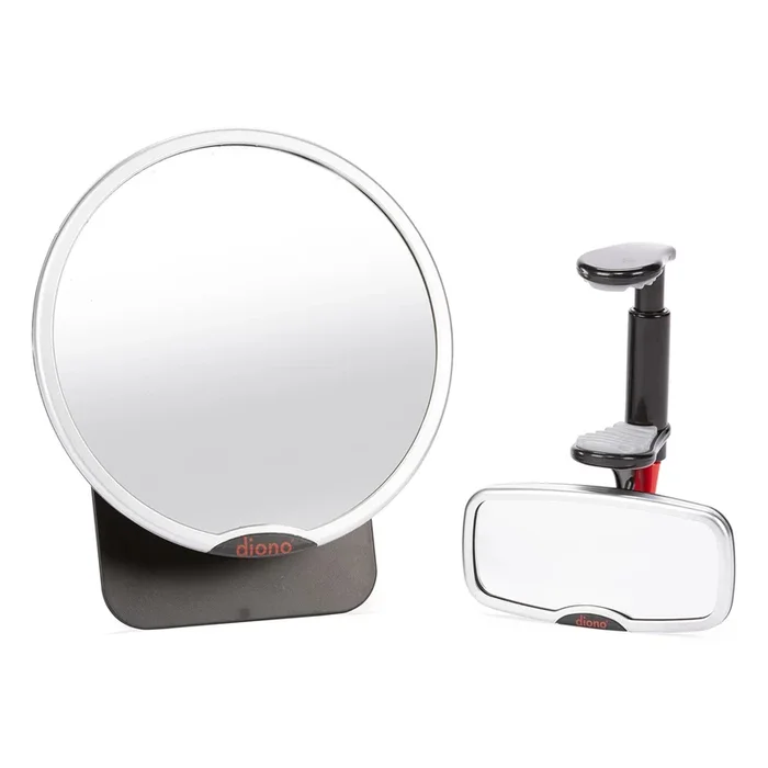 Diono Mirror – Easy View and See Me Too In the Car Accessories, Silver