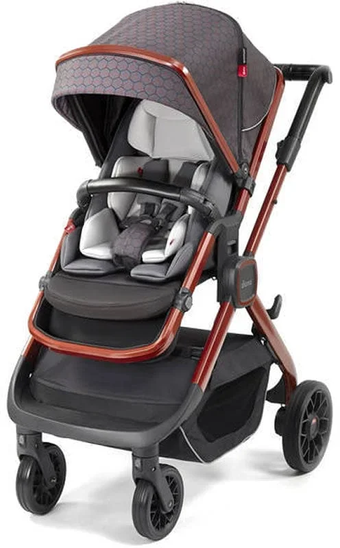Diono Quantum 2 Stroller – Charcoal Copper Hive