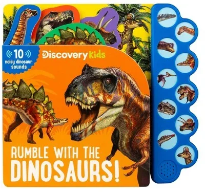Discovery Kids | Rumble with the Dinosaurs! (10-Button Sound Books)