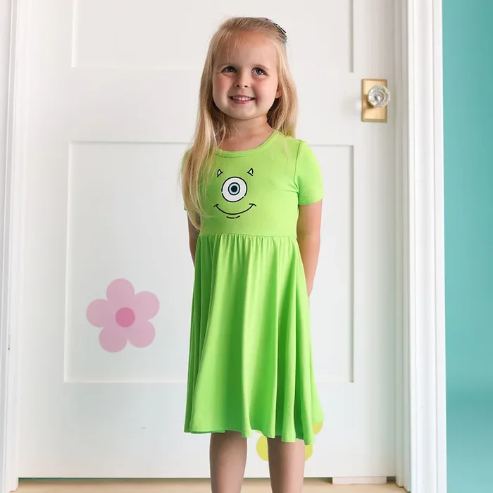 Disney Monsters, Inc. Mike Wazowski Twirl Dress