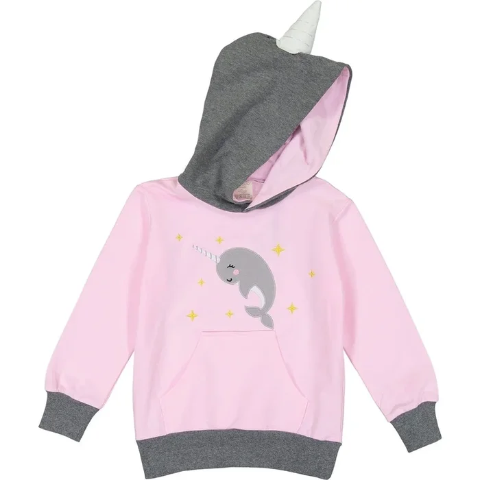 Doodle Pants Narwhal 3D Hoodie