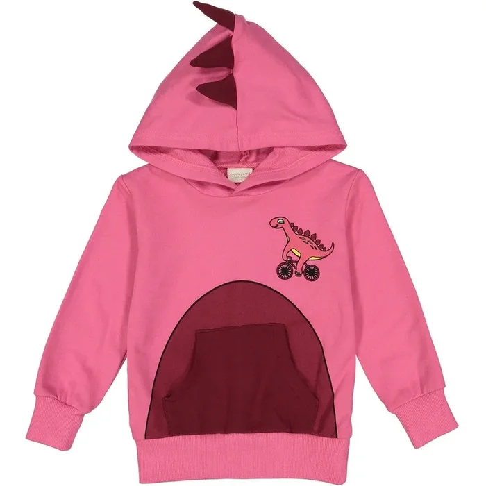 Doodle Pants Pink Dino 3D Hoodie