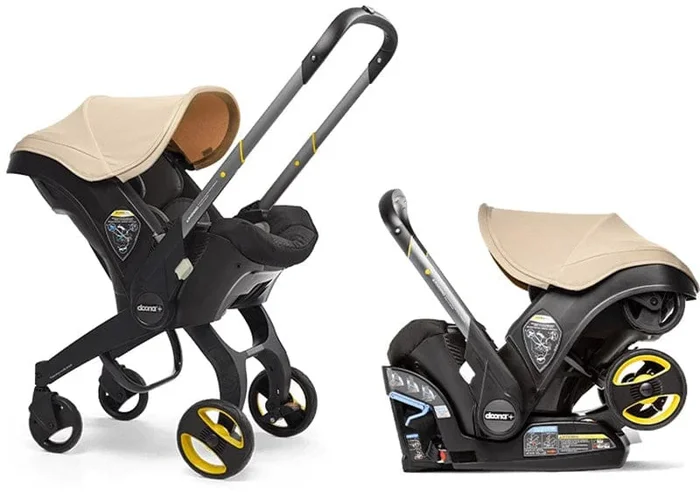 Doona+ Infant Car Seat & Stroller – Sahara Sand