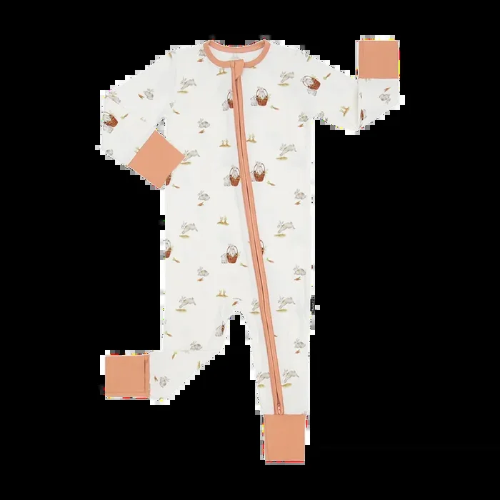 Dormeuse BELAN J avec revers rabattables – Garden Bunnies