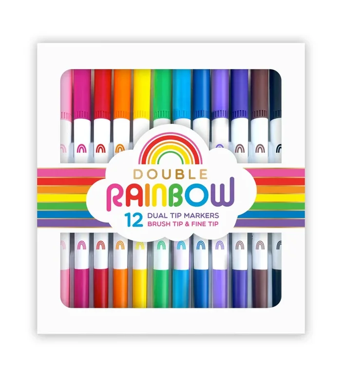 Double Ended Brights Dual Tip Marker Set