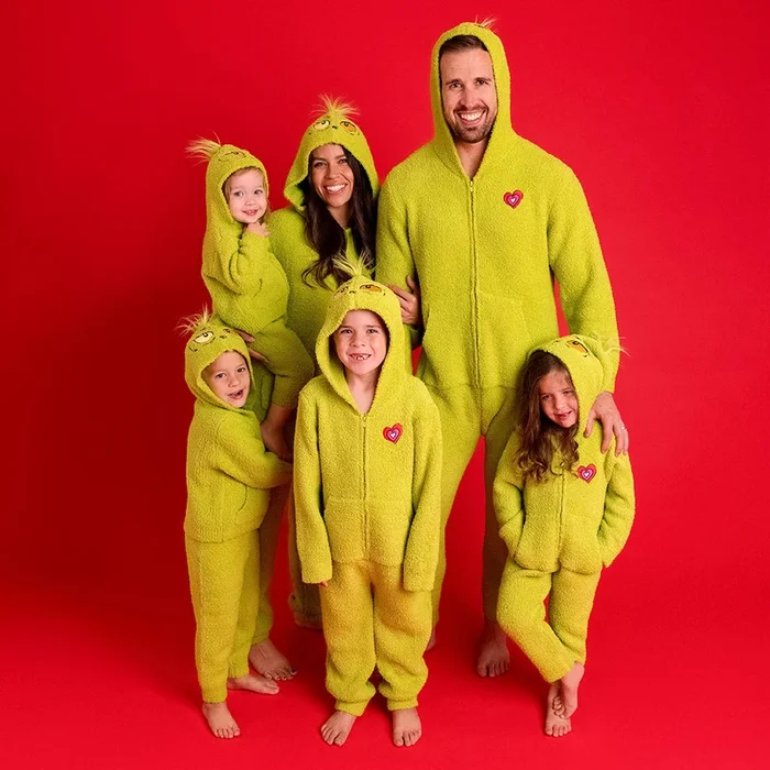 Dr. Seuss Mr. Grinch Unisex Adult Cuddle Jumpsuit