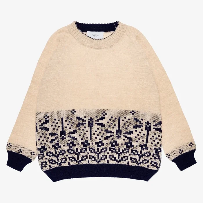 Dragonfly Sweater – White