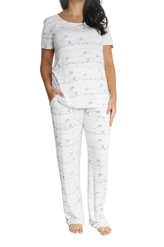 Early Sunday Morning Women’s Pj Set Bamboo