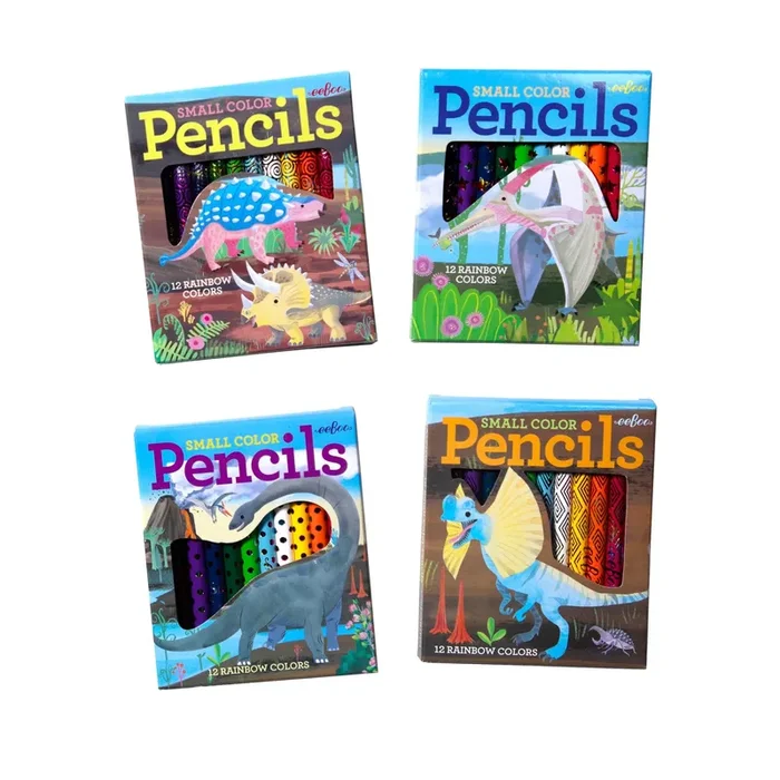 Eeboo Small Dino Pencils Set