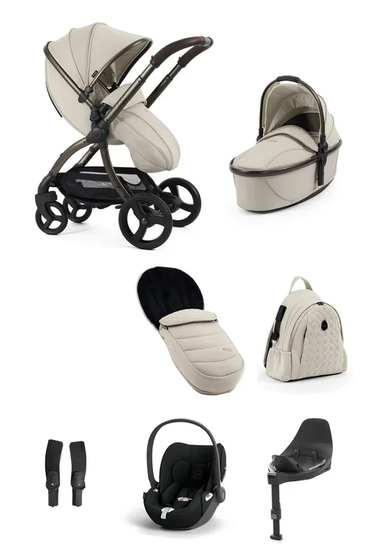 Egg 3 Luxury Cloud T i-Size Travel System – Cashmere