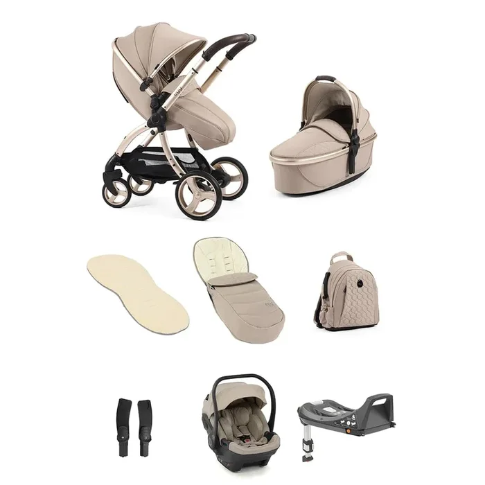 Egg 3 Luxury Shell i-Size Travel System – Feather