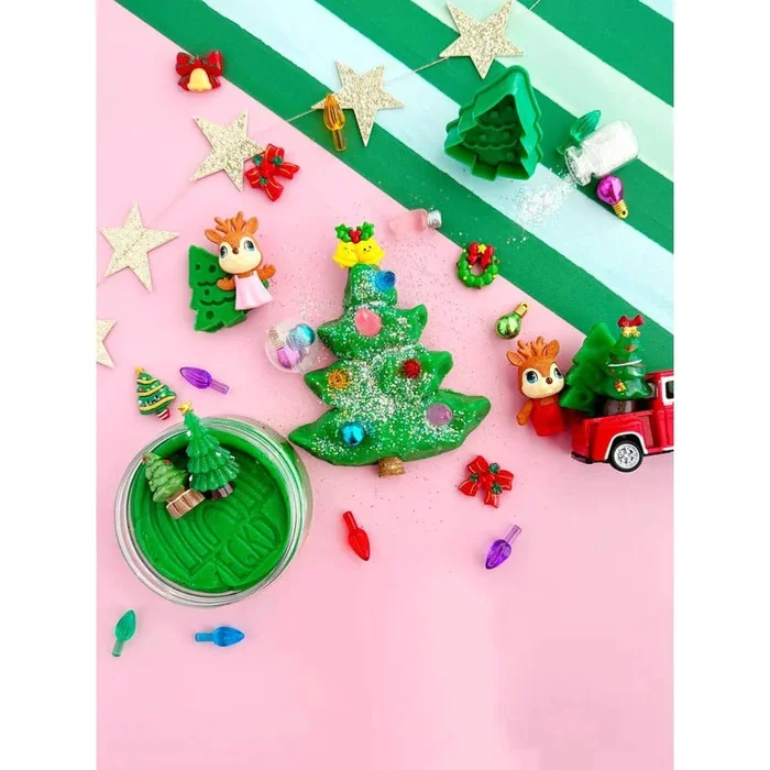 EGKD Trim a Tree Dough Play Kit | Christmas Tree Scented