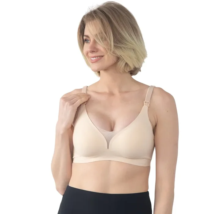Ella – Mesh Second Skin Nursing Bra (nude)
