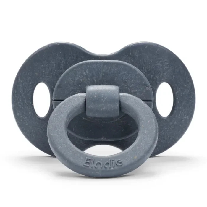 Elodie Bamboo and Silicone Pacifier – Juniper Blue (0-6 Months)