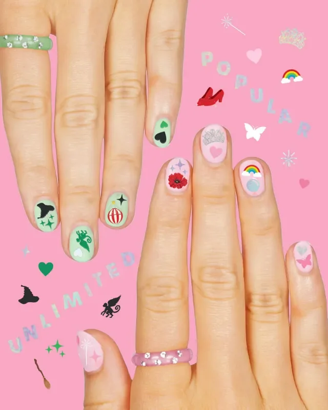 Emerald City Nail Stickers – 604 Adhesive Nail Stickers