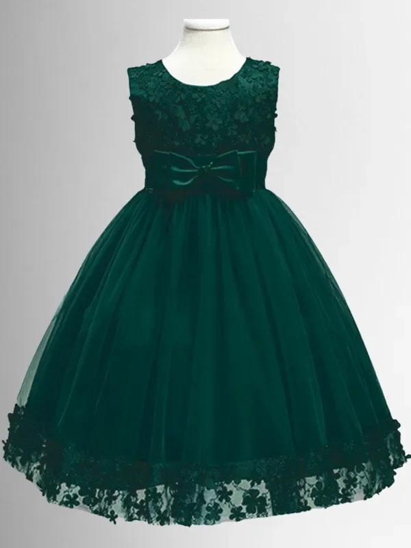 Emerald Green Christmas Party Dress