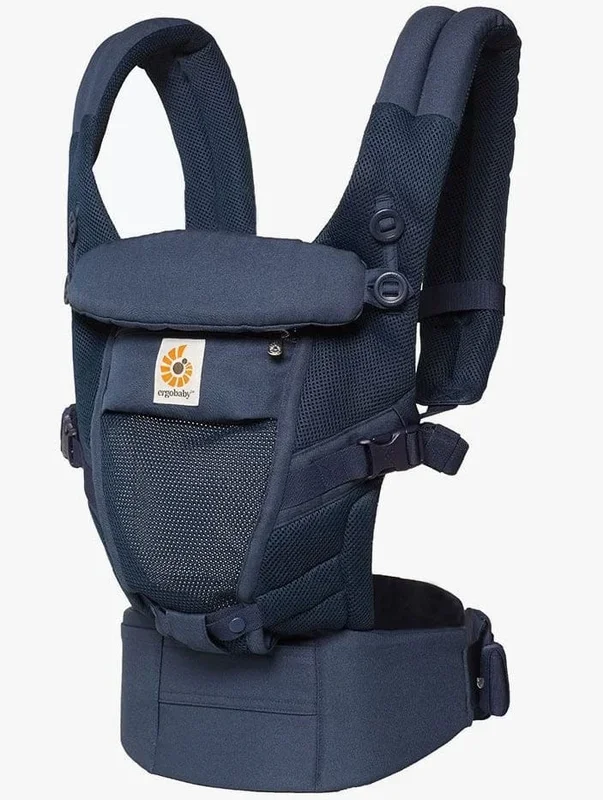 Ergobaby Adapt Baby Carrier, Cool Air Mesh – Deep Blue