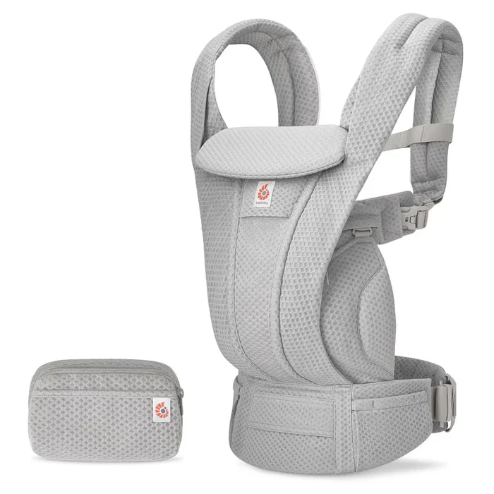 Ergobaby Omni Deluxe Baby Carrier, Mesh – Pearl Grey