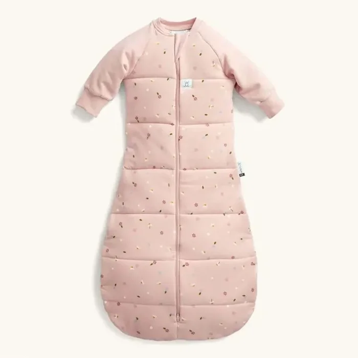 ErgoPouch 3.5 Tog Jersey Sleeping Bag With Sleeves Daisies
