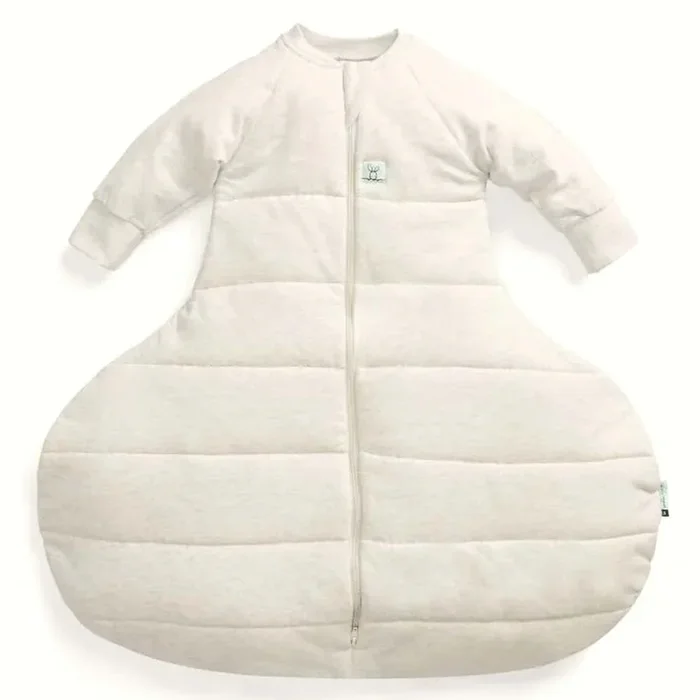 ErgoPouch Hip Harness 3.5 Tog Sleeping Bag With Sleeves Oatmeal Marle