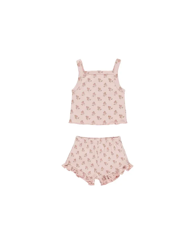 Evie Tank + Shortie Set – Roses