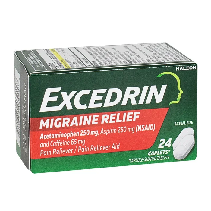 Excedrin Migraine Caplets – Box of 24