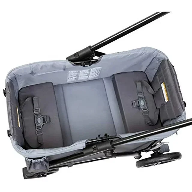 Expedition® PLUS 2-in-1 Stroller Wagon – Solid Print Gray