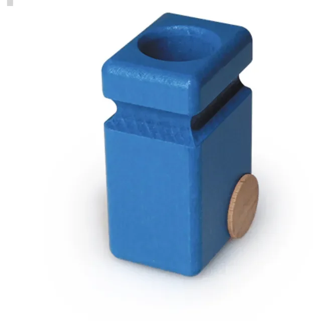 Fagus Garbage Cans Blue