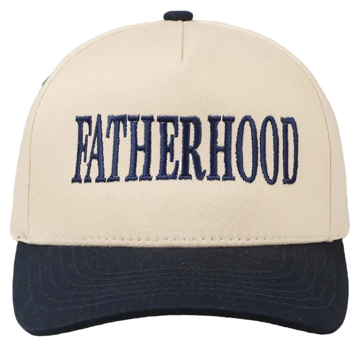 Fatherhood Embroidered Two-Tone Trucker Hat