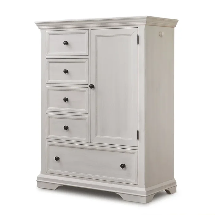 Fawn Baby Glacier Chifferobe in Brushed Ivory