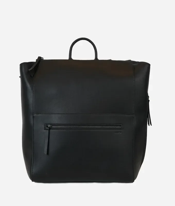 Fawn Design The Square Diaper Bag in Black/Black