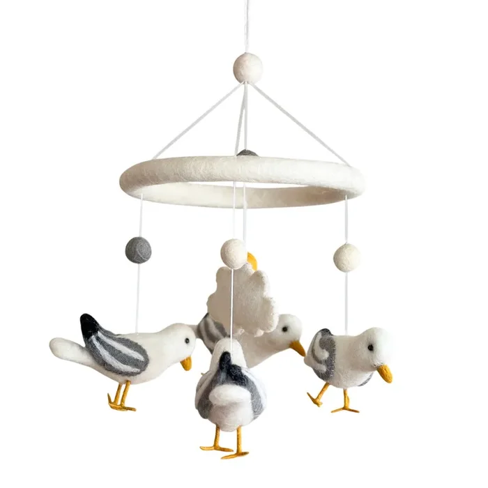 Felt Baby Mobile – Seagull