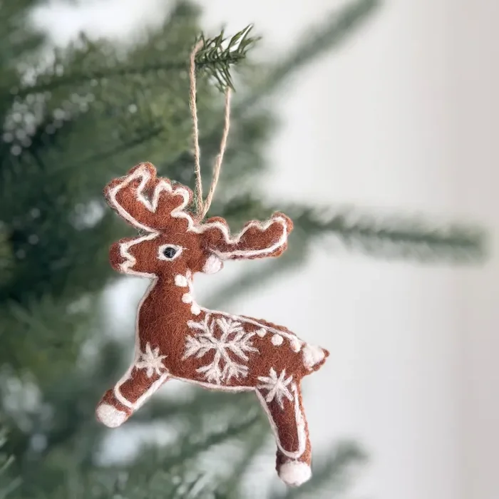 Felt Gingerbread Collection – Reindeer
