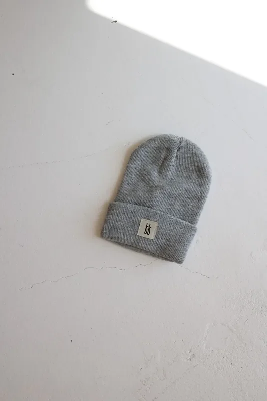 Ff Knit Beanie | Grey