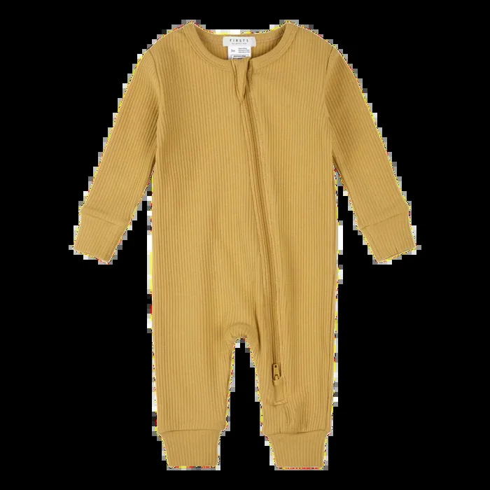 FIRSTS Golden Yellow Modal Rib Sleeper