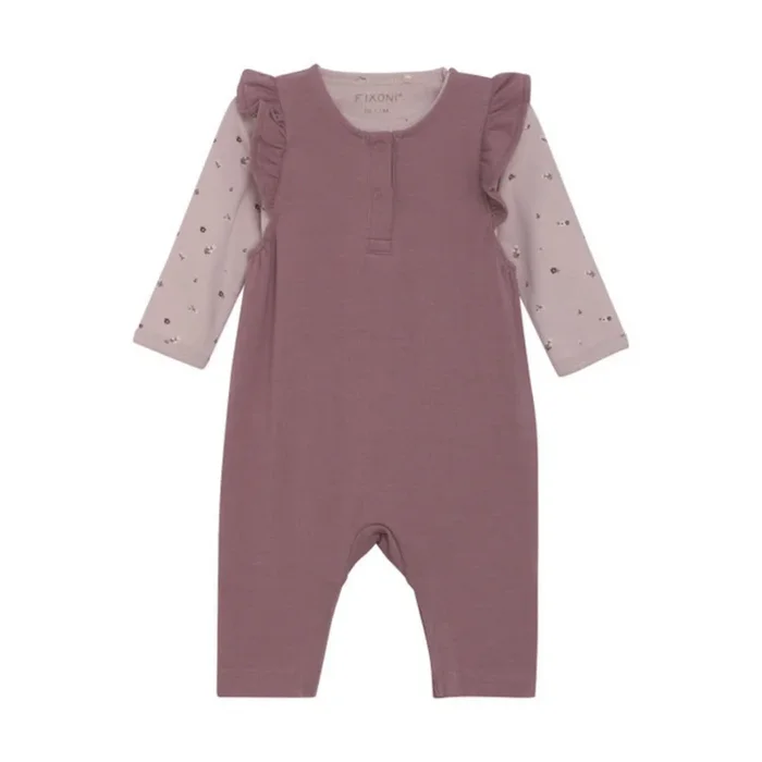 FIXONI Body + Romper Set – Wistful Mauve
