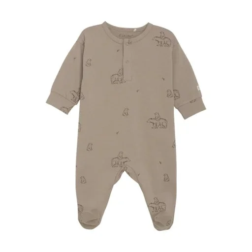 FIXONI Romper LS – Mocha Meringue