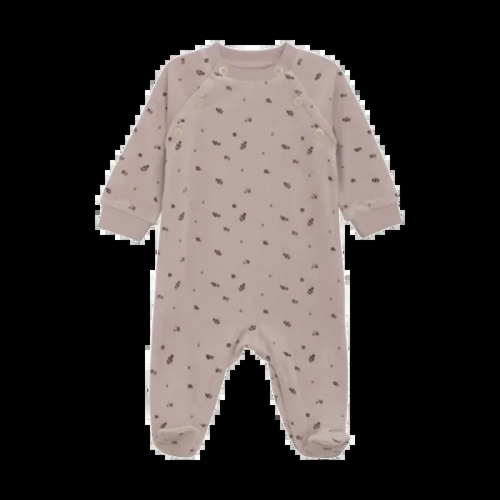 FIXONI Romper LS Velour – Violet Ice