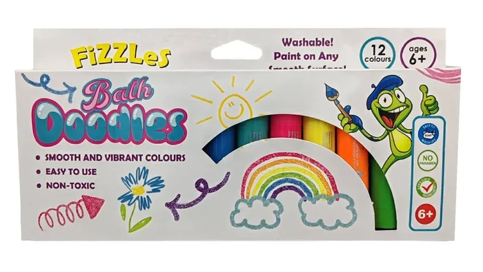 FiZZLeS Bath Doodles – Bath Washable Paint