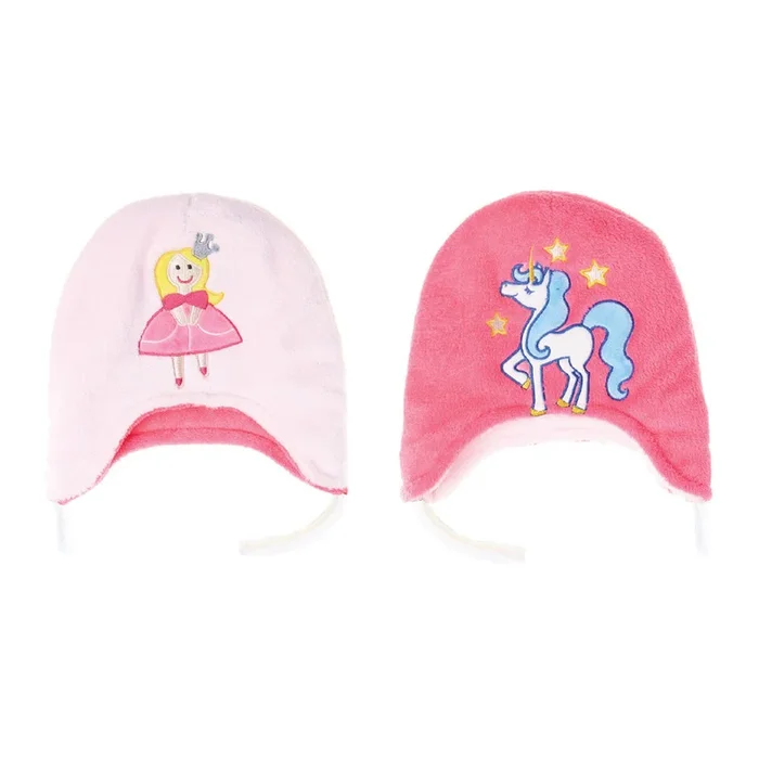 Flap Jack Kids Reversible Winter Hat – Unicorn/Princess