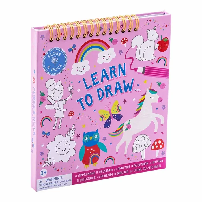 Floss & Rock Learn to Draw | Rainbow Fairy