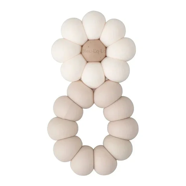 FLOWER TEETHER SAND &TAN