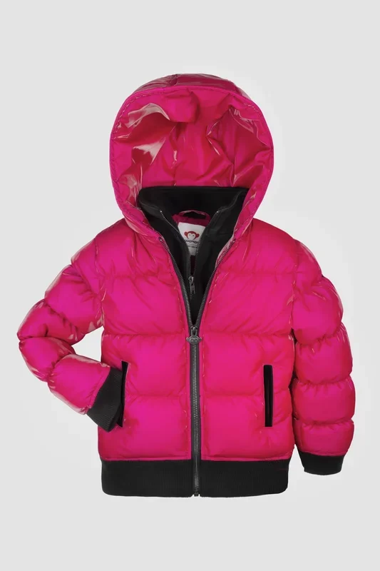 Flurry Coat – Fuchsia