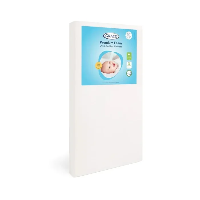 Foam Crib and Toddler Mattress – Standard Crib Size