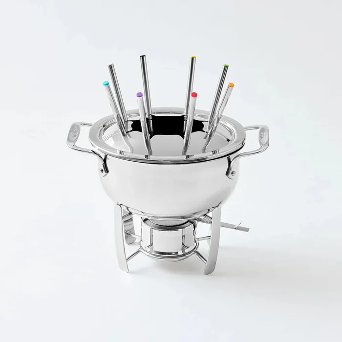 Fondue Pot Set – Gray