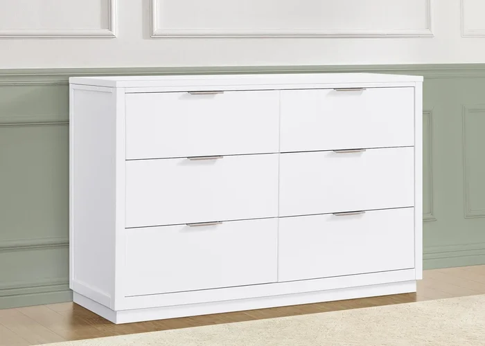 Forever 6 Drawer Dresser with Interlocking Drawers – Classic Collection