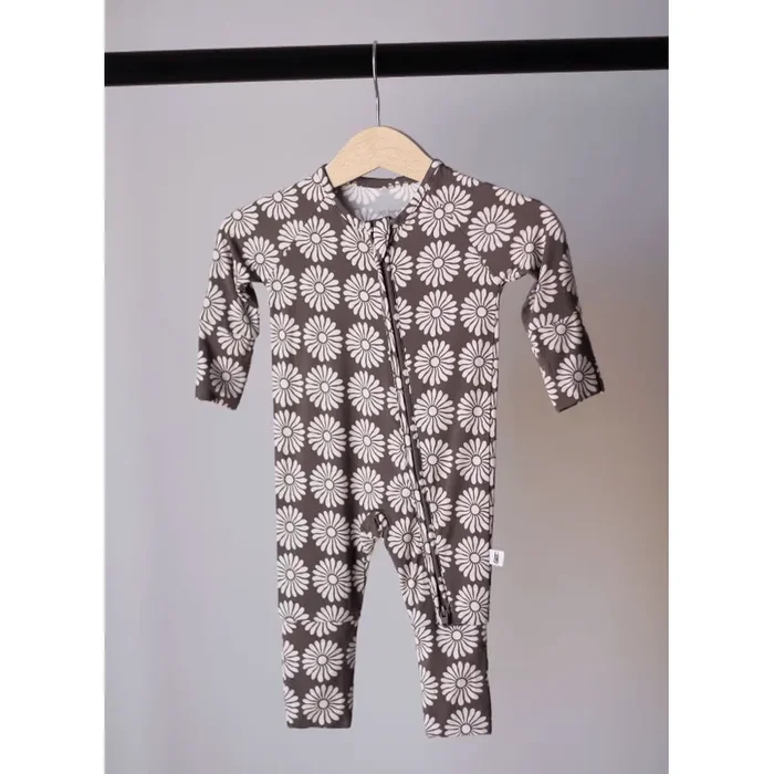 Forever French Bamboo Zip Pajamas – Retro Floral